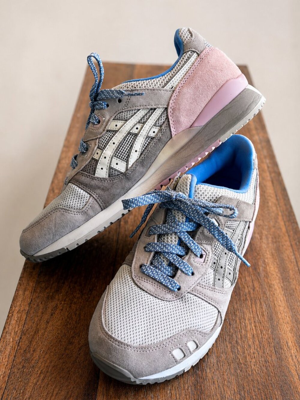 ASICS Gel-Lyte III OG Taupe Maple Sugar Sneakers M 10 / W 11.5 Split Tongue